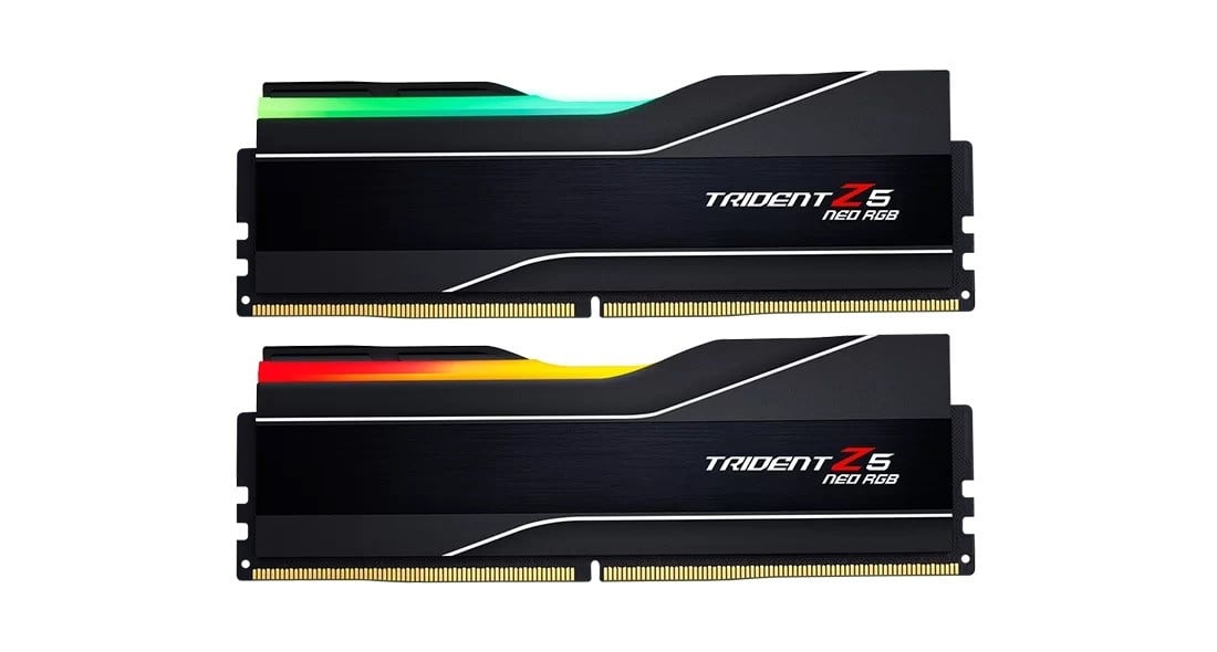 G.Skill Trident Z5 Neo RGB F5-6000J3636F16GX2-TZ5NR module de mémoire 32 Go 2 x 16 Go DDR5 288-pin DIMM