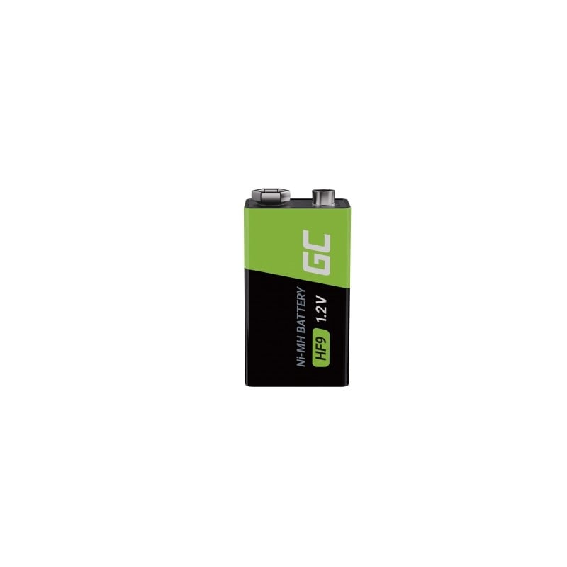 Green Cell GR18 Piles rechargeables 2x 9V HF9 Ni-MH 250mAh
