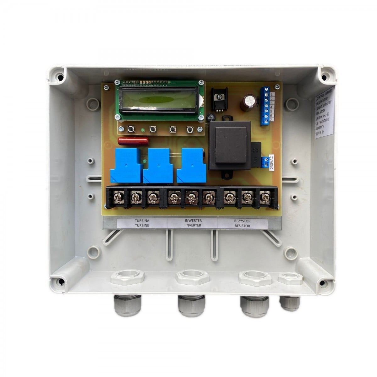 Systeme de sécurité indépendant Hipar pour éoliennes Ecorote 1500/2800/5000 (S-Box)
