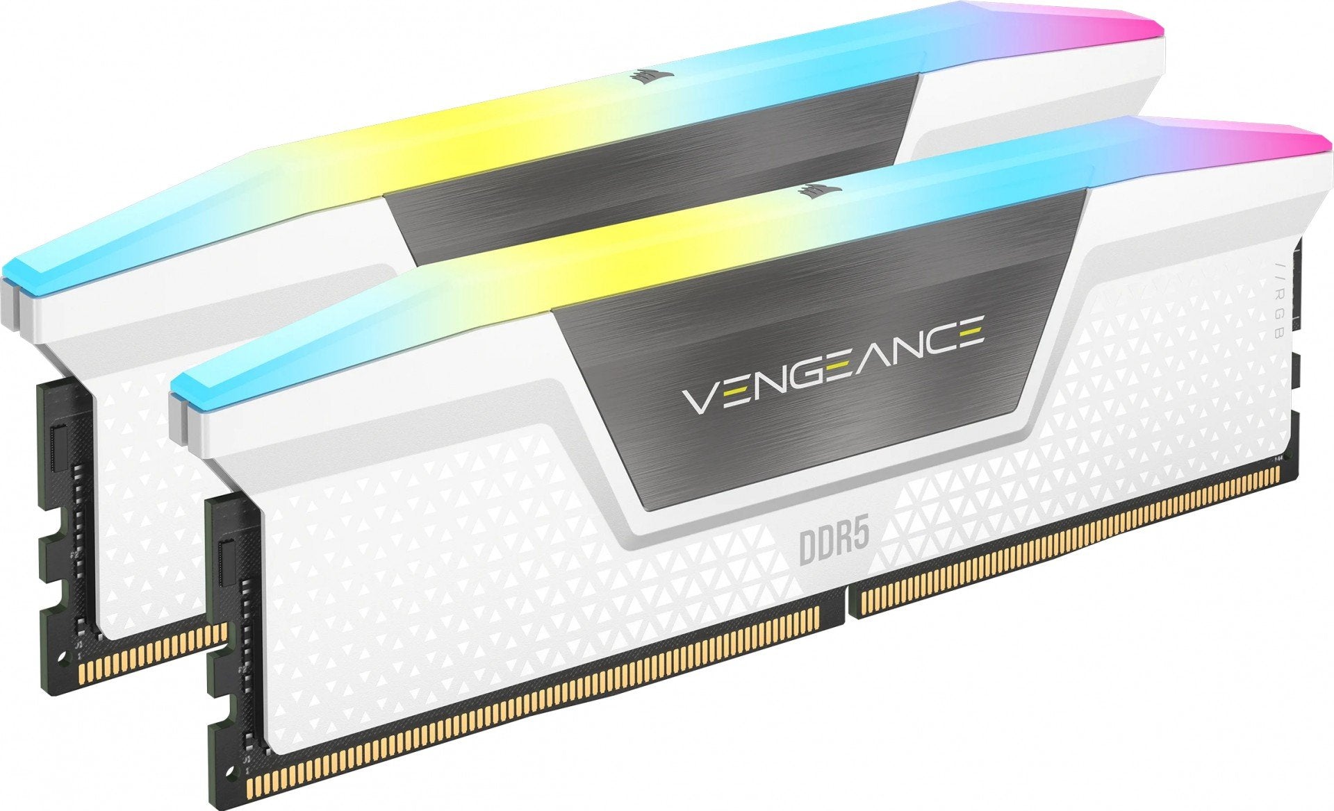 Module de mémoire Corsair Vengeance RGB CMH32GX5M2E6000Z36W 32 Go 2 x 16 Go DDR5