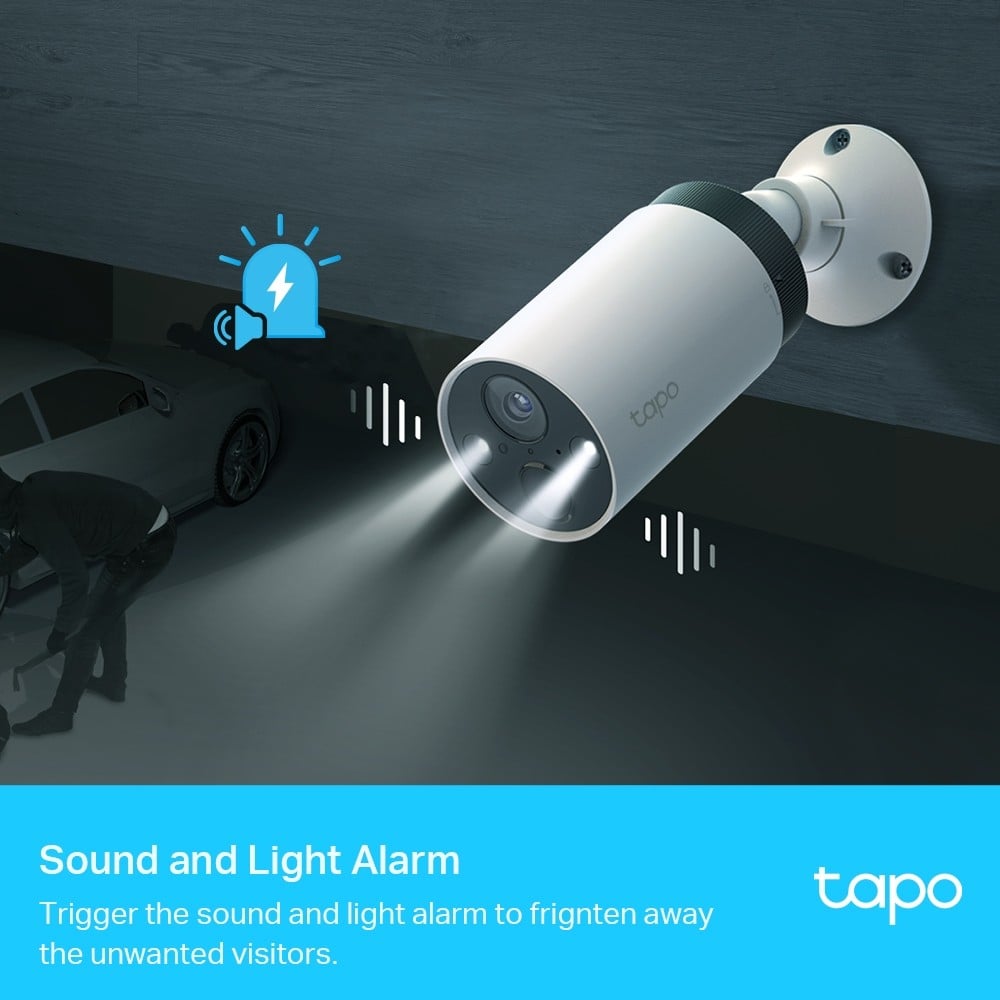 TP-LINK Tapo Smart Wire-Free Security Camera System 1 Camera System 1xTapo C420 + 1xTapo H200 2K 2560x1440 4MP