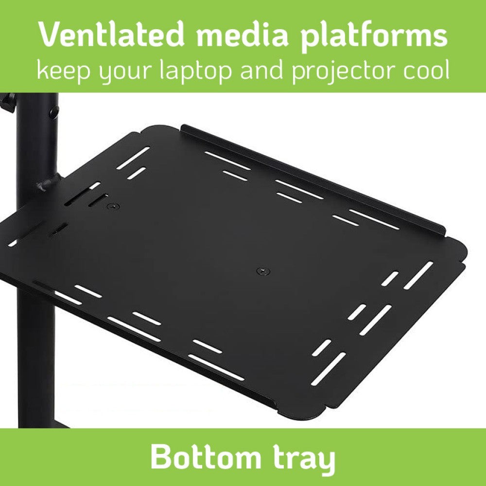 Techly ICA-TB TPM-10 Table de projecteur en métal