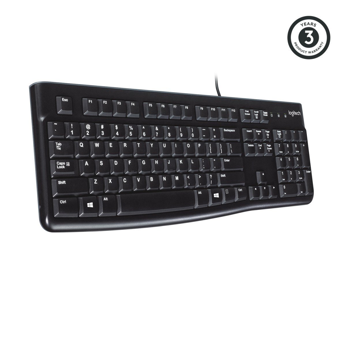 Clavier Logitech 920-002482 Noir Espagnol Qwerty AZERTY