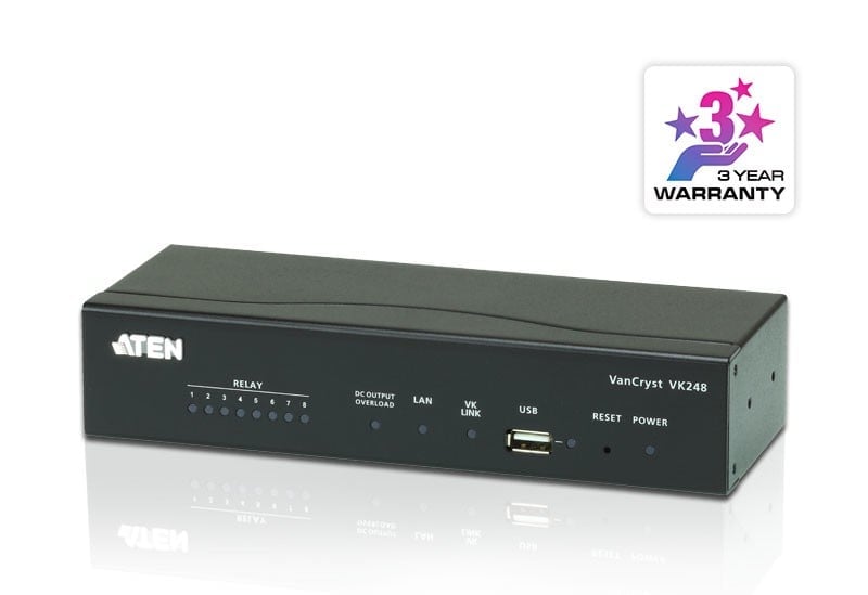 ATEN VK248-AT module numérique et analogique I/O Canal de relais