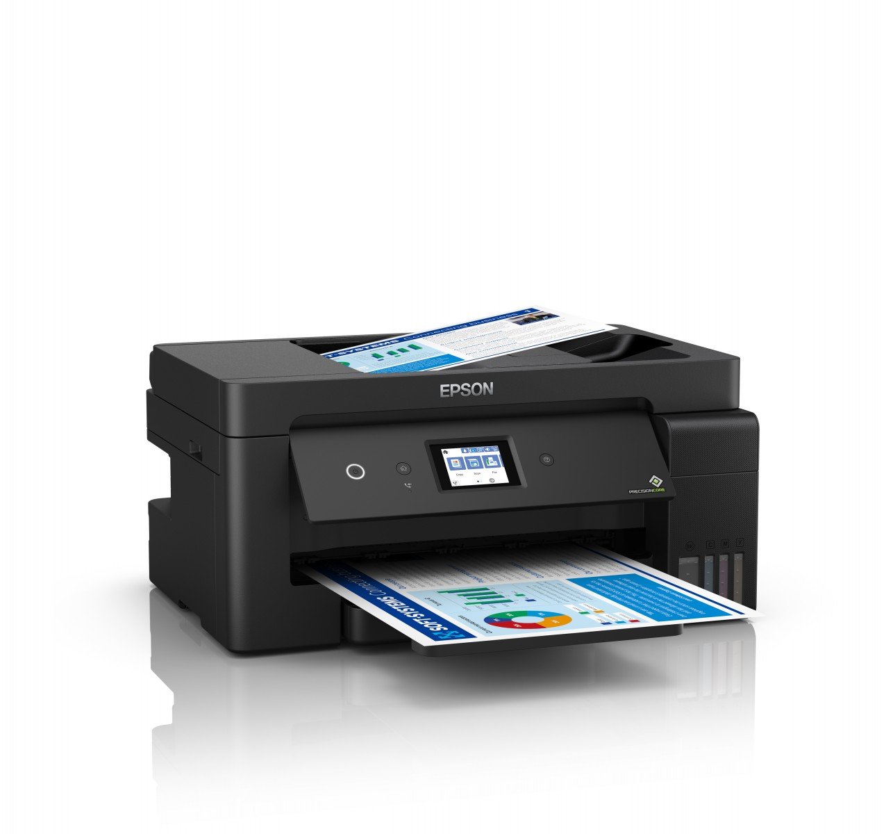 EPSON EcoTank ET-15000 MFP colour ink-jet A3/Ledger 297x432mm 11.5ppm copy 17ppm print 270 sheets USB 2.0 LAN Wi-Fi