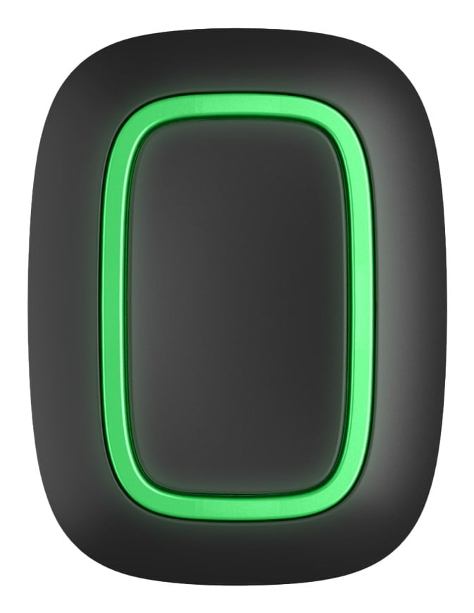 Ajax Systems 38094.26.BL1 Bouton Ajax - bouton d'alarme sans fil - noir