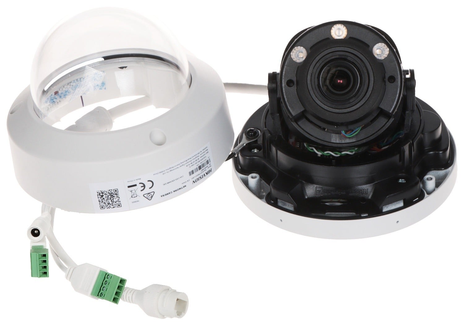 Hikvision DS-2CD2763G2-LIZS2U(2.8-12mm) 6 MP caméra réseau dôme motorisée varifocale avec Acusense et éclairage hybride intelligent