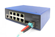 Digitus DN-651157 commutateur réseau Géré Gigabit Ethernet (10/100/1000) Noir, Bleu