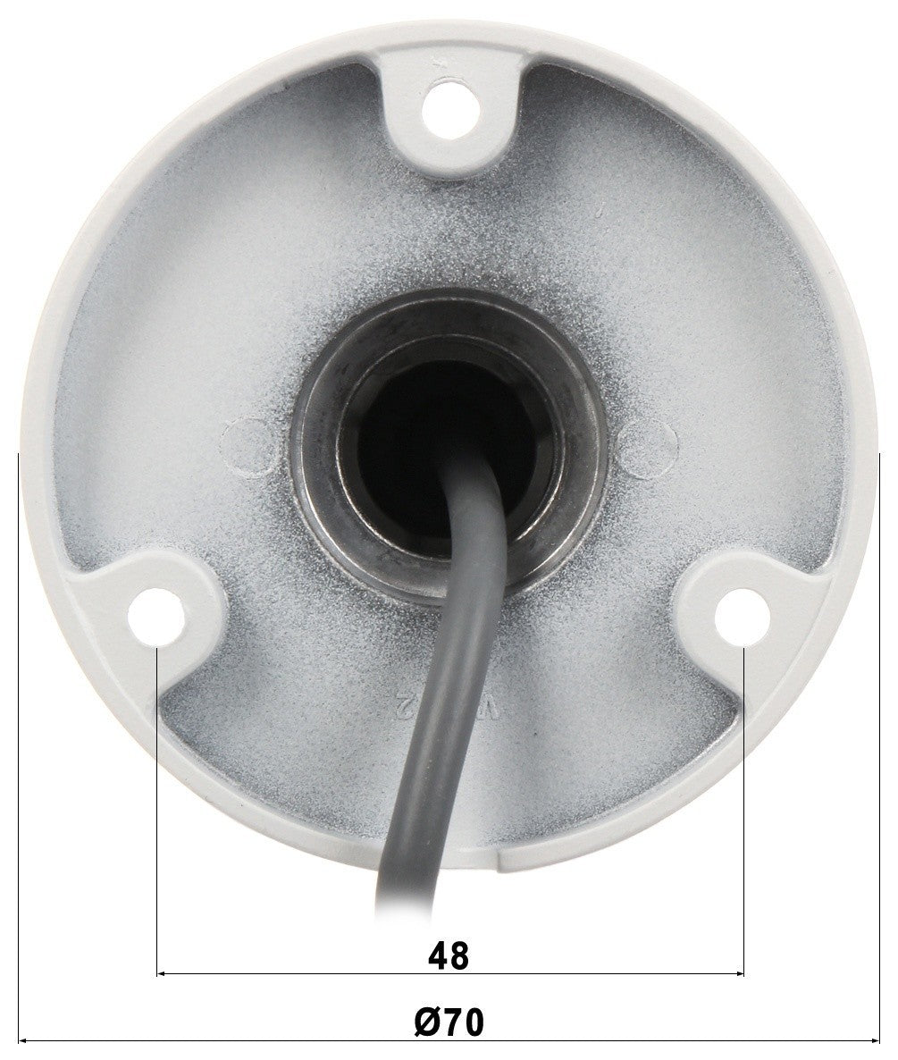 Hikvision DS-2CE17K0T-LFS(2.8mm) 3K Caméra Bullet Audio a Lumiere Hybride Intelligente Fixe