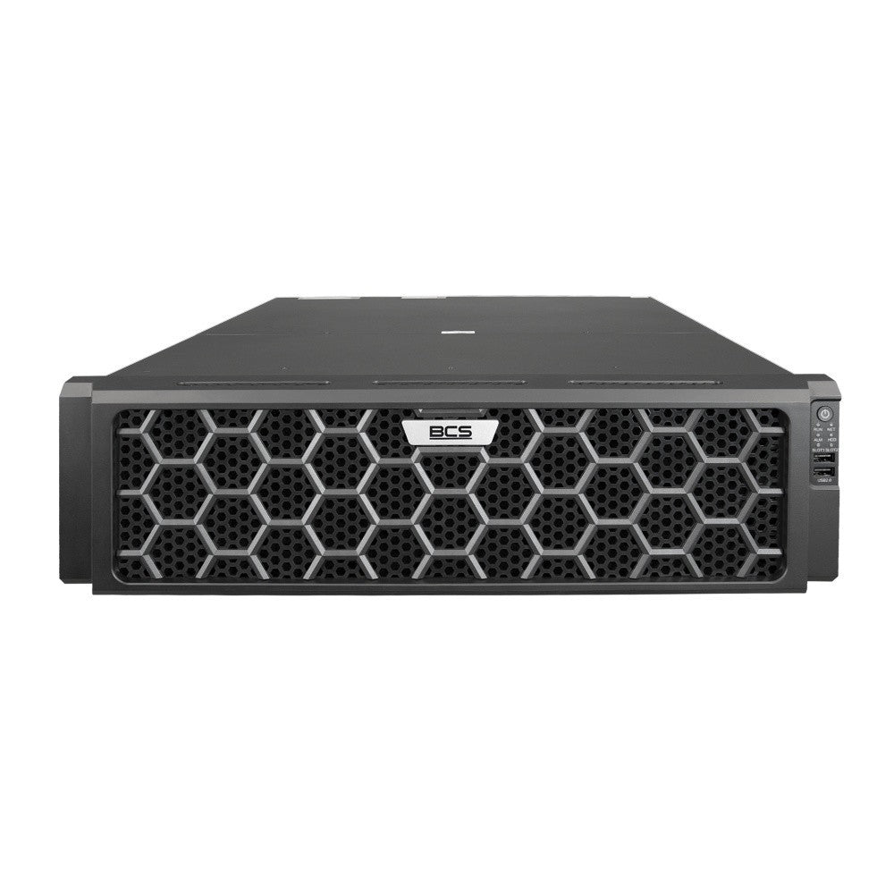 BCS BCS-P-NVR6416R-8KR Enregistreur IP 64 canaux 32MP avec prise en charge de 16 disques durs et HDMI 8K