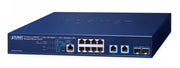 PLANET Layer 3 8-Port 2.5GBASE-T + Géré L3 10G Ethernet (100/1000/10000) 1U Bleu