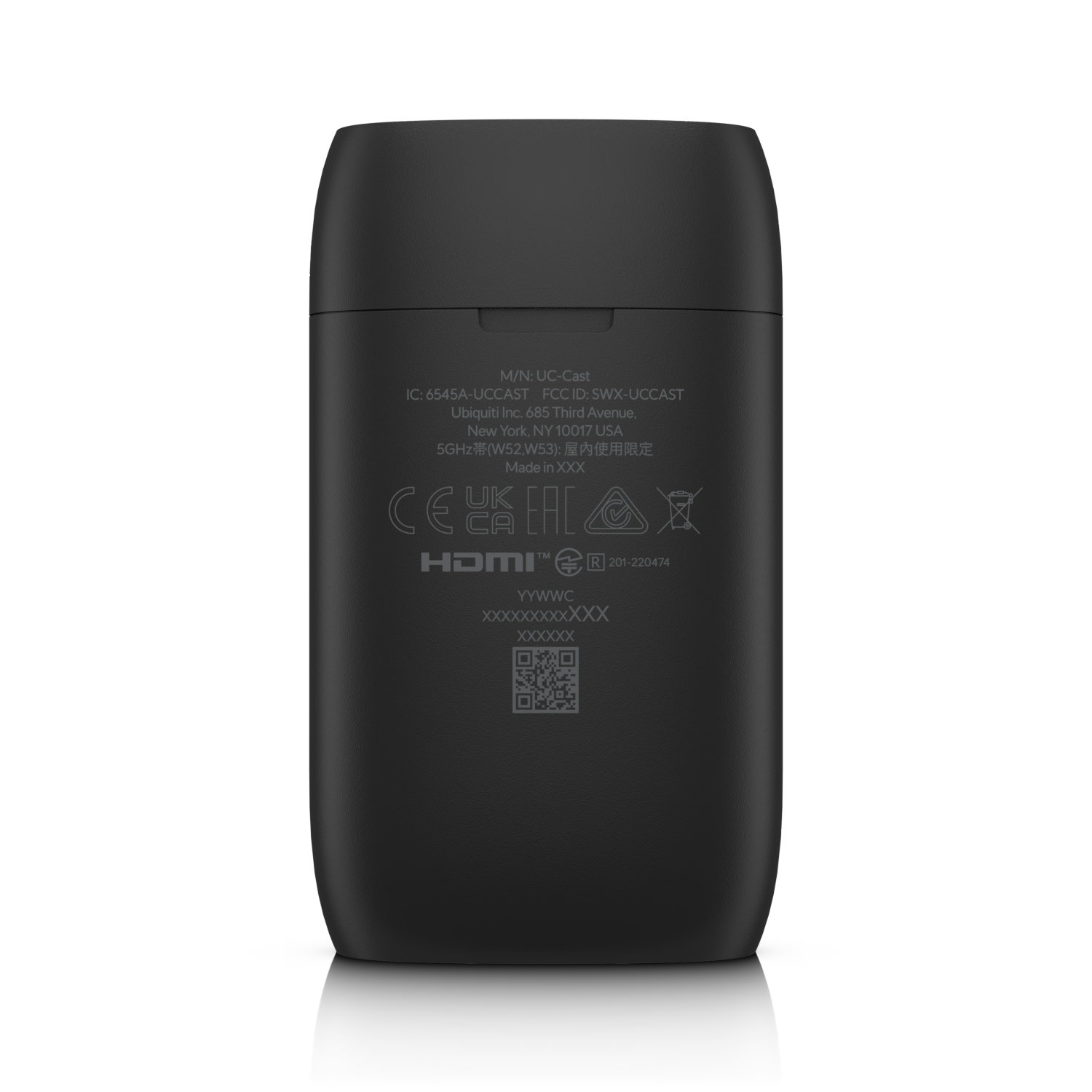 Ubiquiti UC-Cast UniFi Activez la signalétique numérique instantanément sur tout écran compatible HDMI.