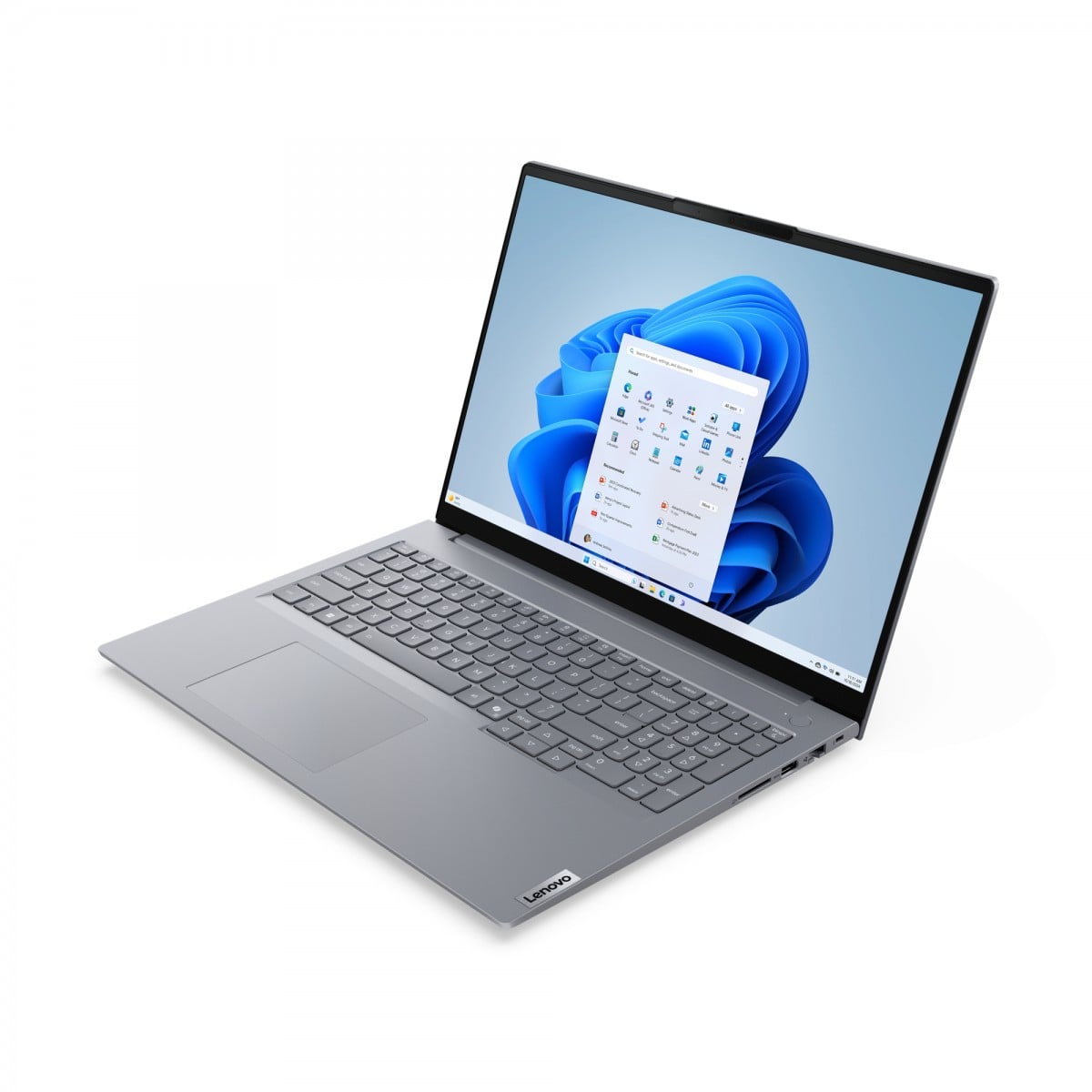 "Lenovo ThinkBook 16 G8 IAL Intel Core Ultra 5 135H Ordinateur portable 40,6 cm (16"") WUXGA 16 Go DDR5-SDRAM 512 Go SSD Wi-Fi 6E (802.11ax) Windows 11 Pro Nordiq"