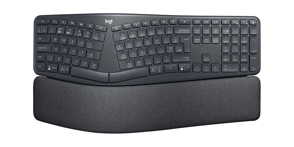Logitech 920-010351 Ergo K860 pour Entreprises Clavier Ergonomique Graphite