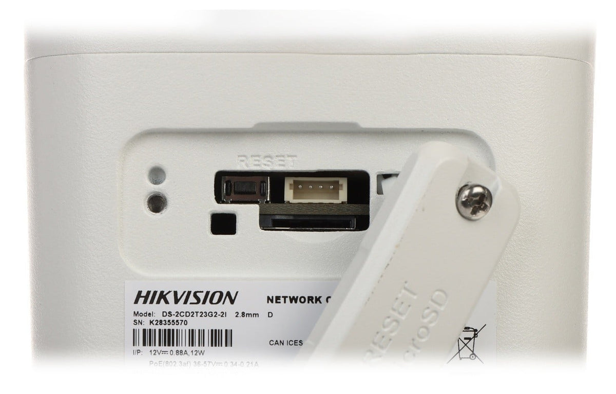 Hikvision DS-2CD2T86G2H-2I(2.8mm)(eF) Caméra réseau Bullet fixe 8 MP alimentée par Darkfighter