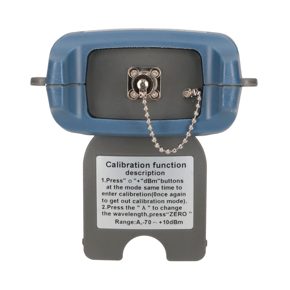 Extralink EX.15364 testeur de câble réseau Mesureur de puissance optique Capteur InGaAs (Indium Gallium Arsenide) Bleu