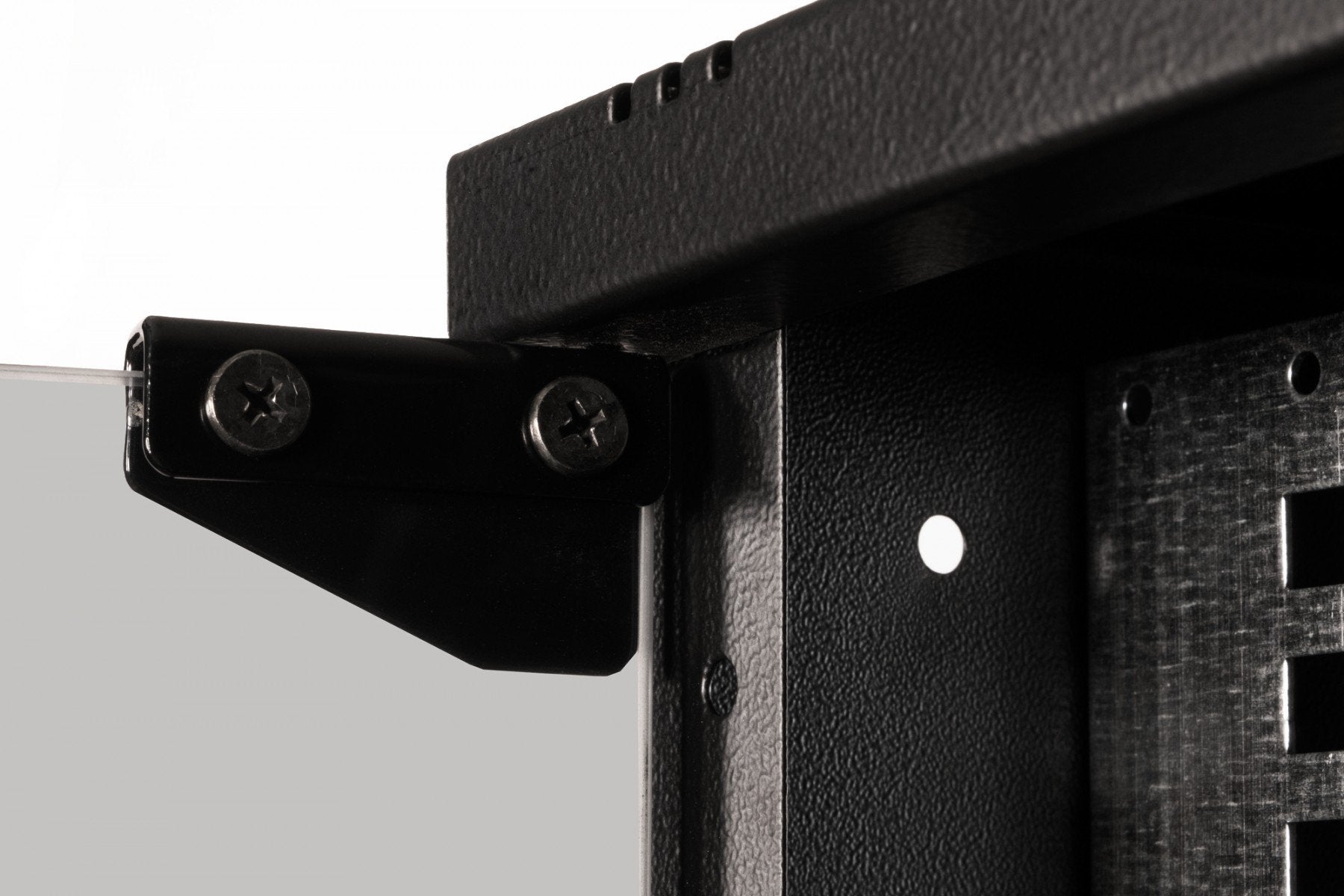 "Armoire réseau murale 19"" 7U, SOHO PRO 370 x 540 x 400 mm, porte en verre, noire, non assemblée, 60 kg"