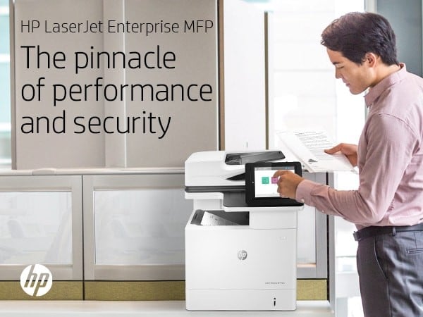 HP LaserJet Enterprise MFP M635h MFP Mono laser 216x864mm A4 61ppm Copy 61ppm Print 650sheets USB LAN