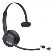 Yealink BH70 Mono Teams Sans fil Arceau Bureau/Centre d'appels USB Type-C / USB Type-A Bluetooth Noir