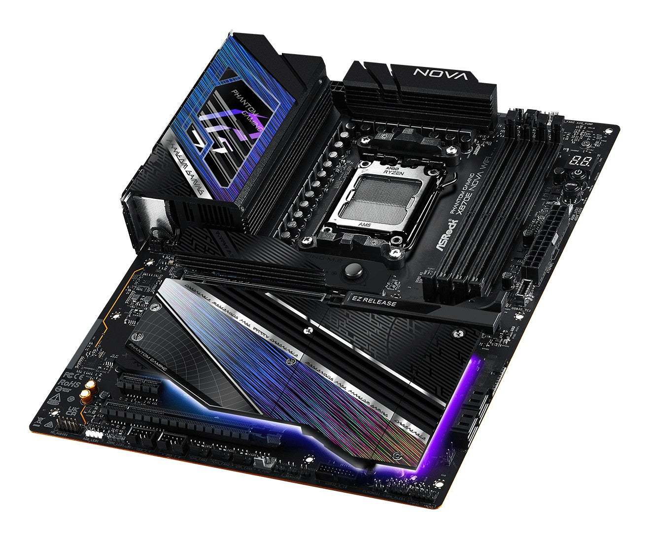 Asrock MK X870E NOVA WIFI AMD X870E Emplacement AM5 ATX