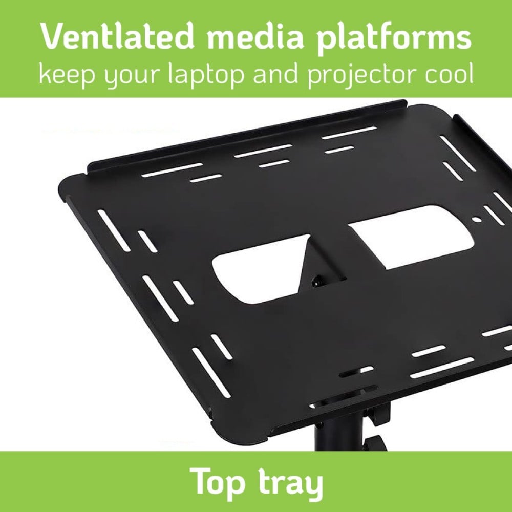 Techly ICA-TB TPM-10 Table de projecteur en métal
