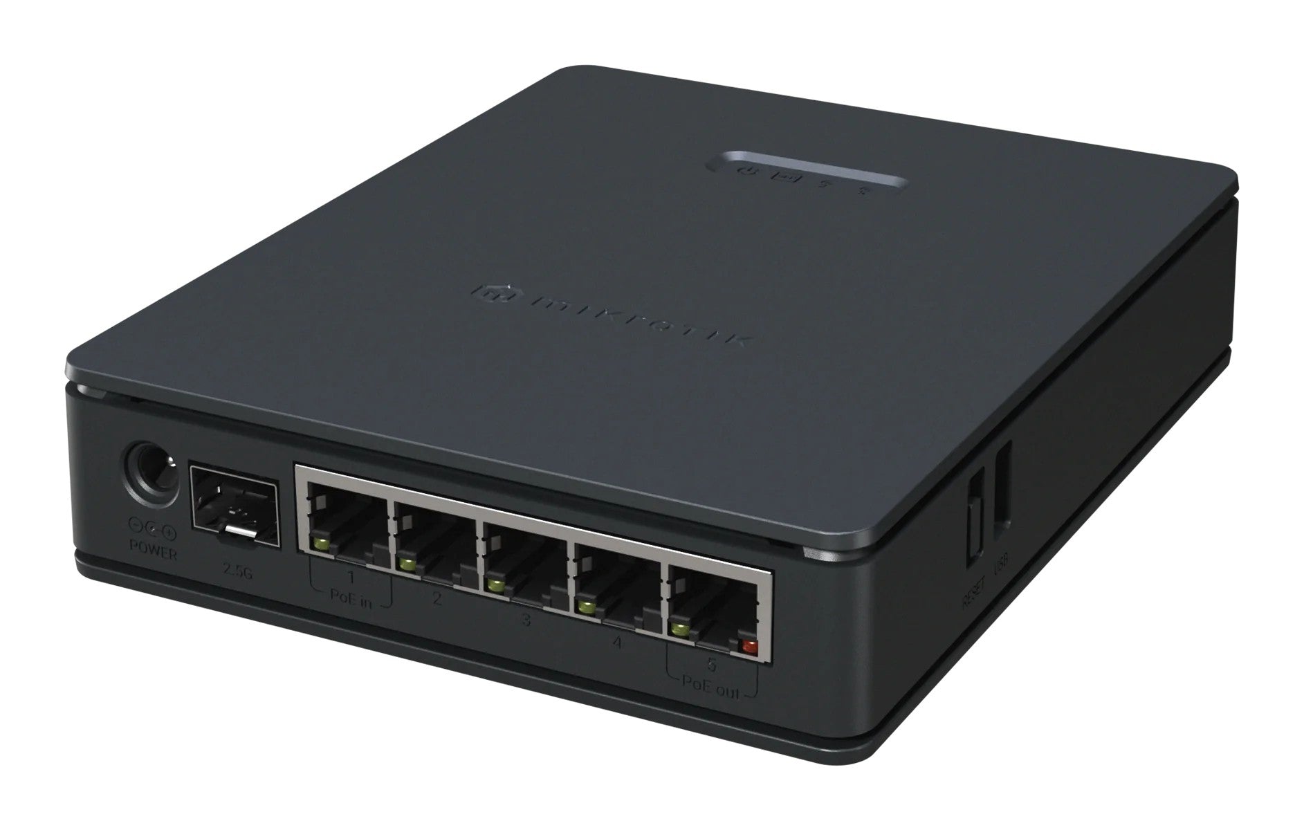 Mikrotik hAP ax S 1800 Mbit/s Noir Connexion Ethernet, supportant l'alimentation via ce port (PoE)
