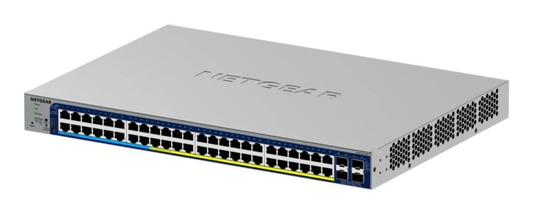 NETGEAR 48P GE POE++ Smart Switch W/10G SFP+ GS752TXUP