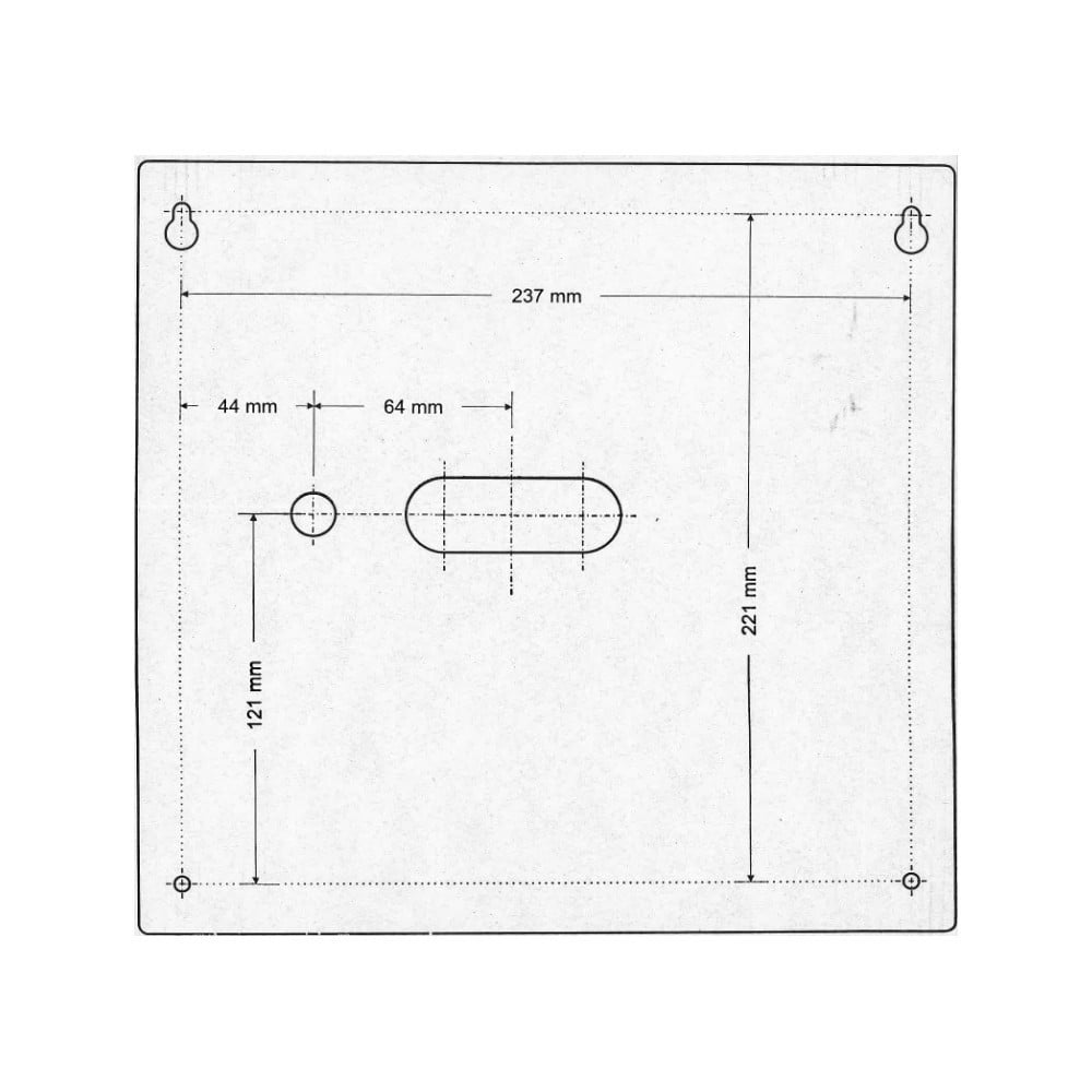 BCS PA-BOX7 Boîtier en plastique a monter en surface