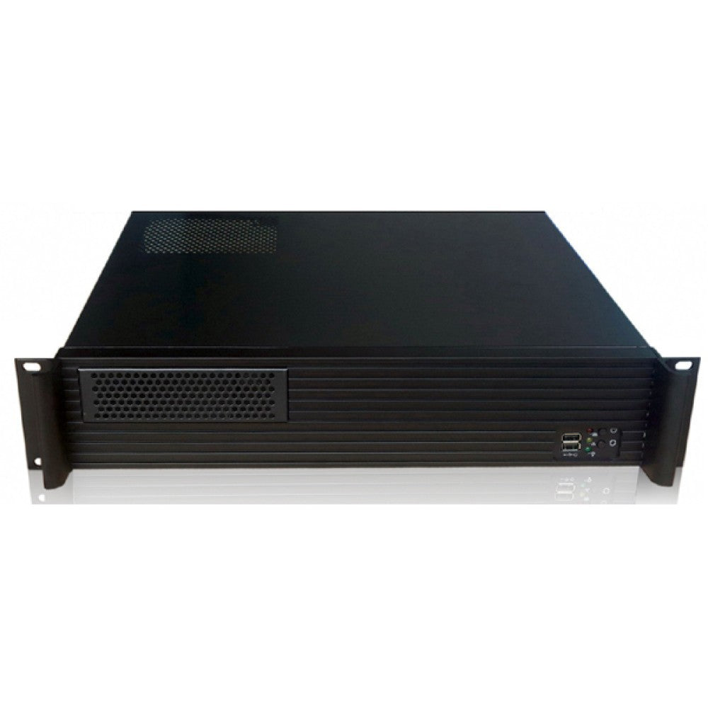 "Techly I-CASE IPC-240L Boîtier serveur PC Micro ATX / Mini ITX Rack 19"" 2U"