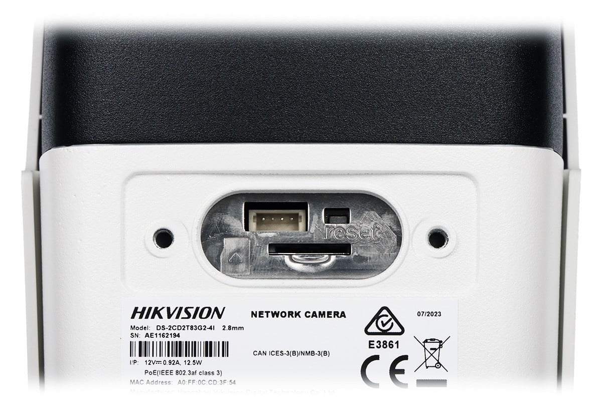 Hikvision DS-2CD2T83G2-4I(2.8mm) 8 MP AcuSense Fixed Bullet Network Camera