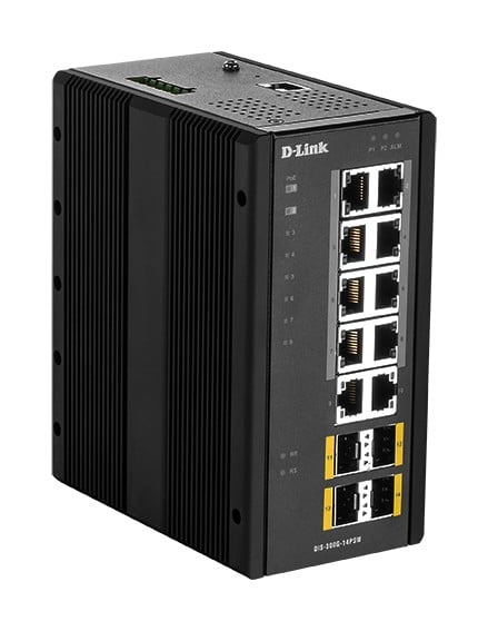 L2 Managed Switch 10xG 8 PoE 4xSFP