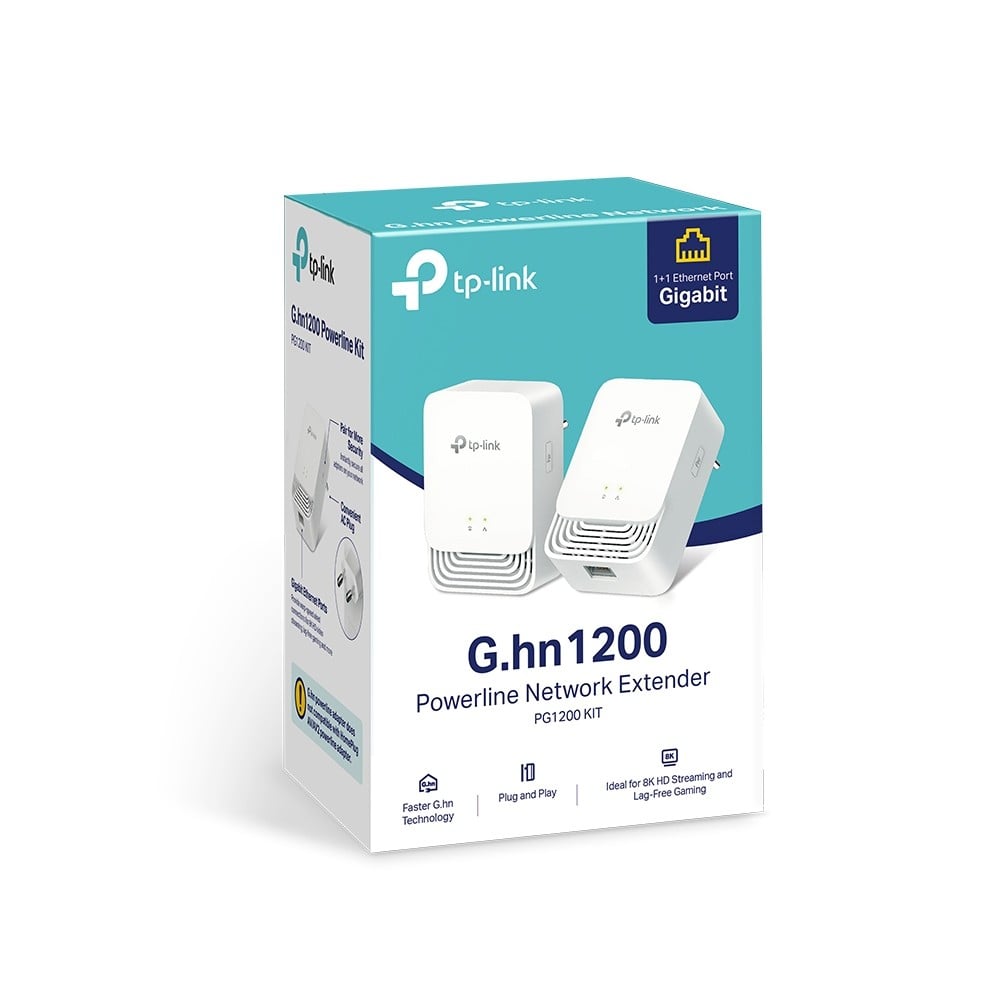 TP-Link PG1200 KIT Adaptateur réseau CPL 607 Mbit/s Ethernet/LAN Blanc 2 piece(s)