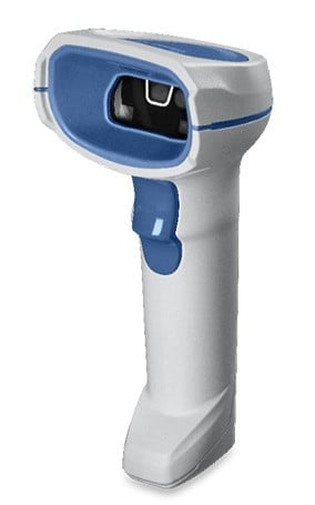 Zebra DS8108-HC Scanner de codes-barres 1D2D portable USB filaire IP42 Blanc