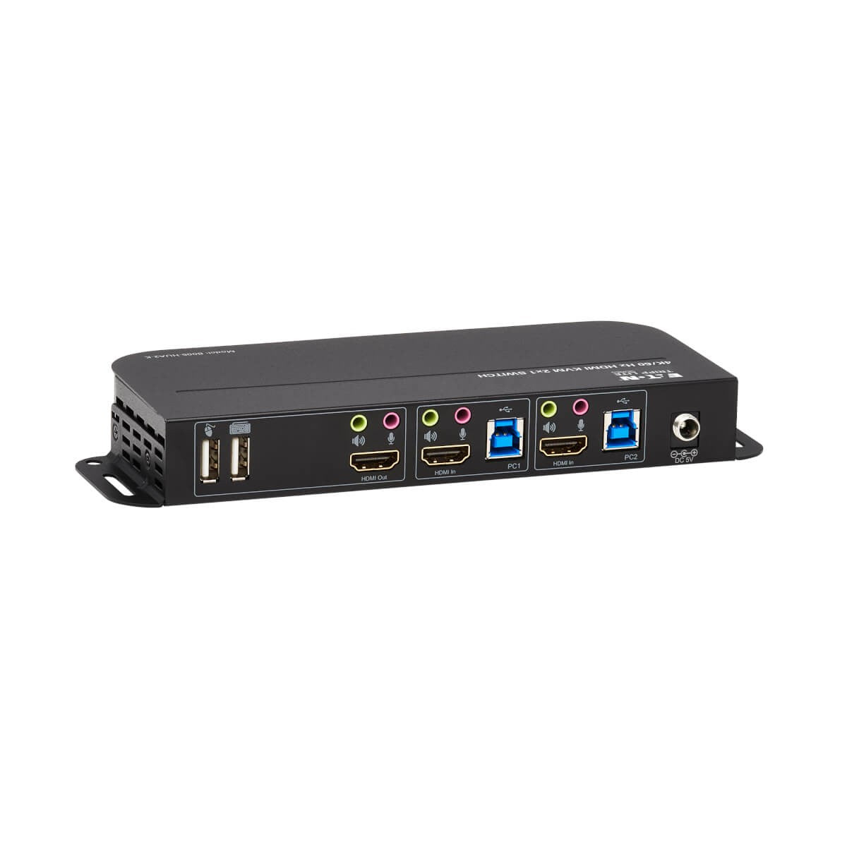 EATON TRIPPLITE HDMI KVM 2-Port 4K 60Hz 4 4 4 HDR HDCP 2.2 Support IR Remote and USB Cables KVM/audio/USB switch 2 x KVM