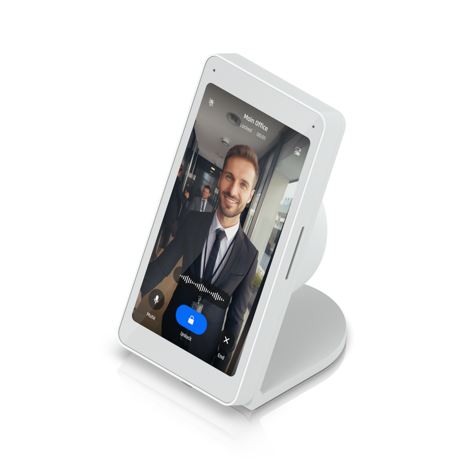Ubiquiti UACC-Intercom-Viewer-TS Support de table pour visualiseur d'interphone