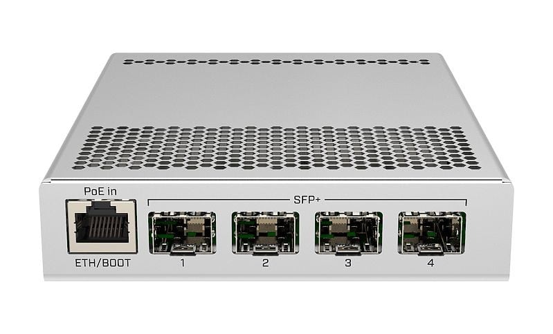 MikroTik CRS305-1G-4S+IN Commutateur Réseau Managé, 1x Ethernet Gigabit, 4x SFP+, PoE