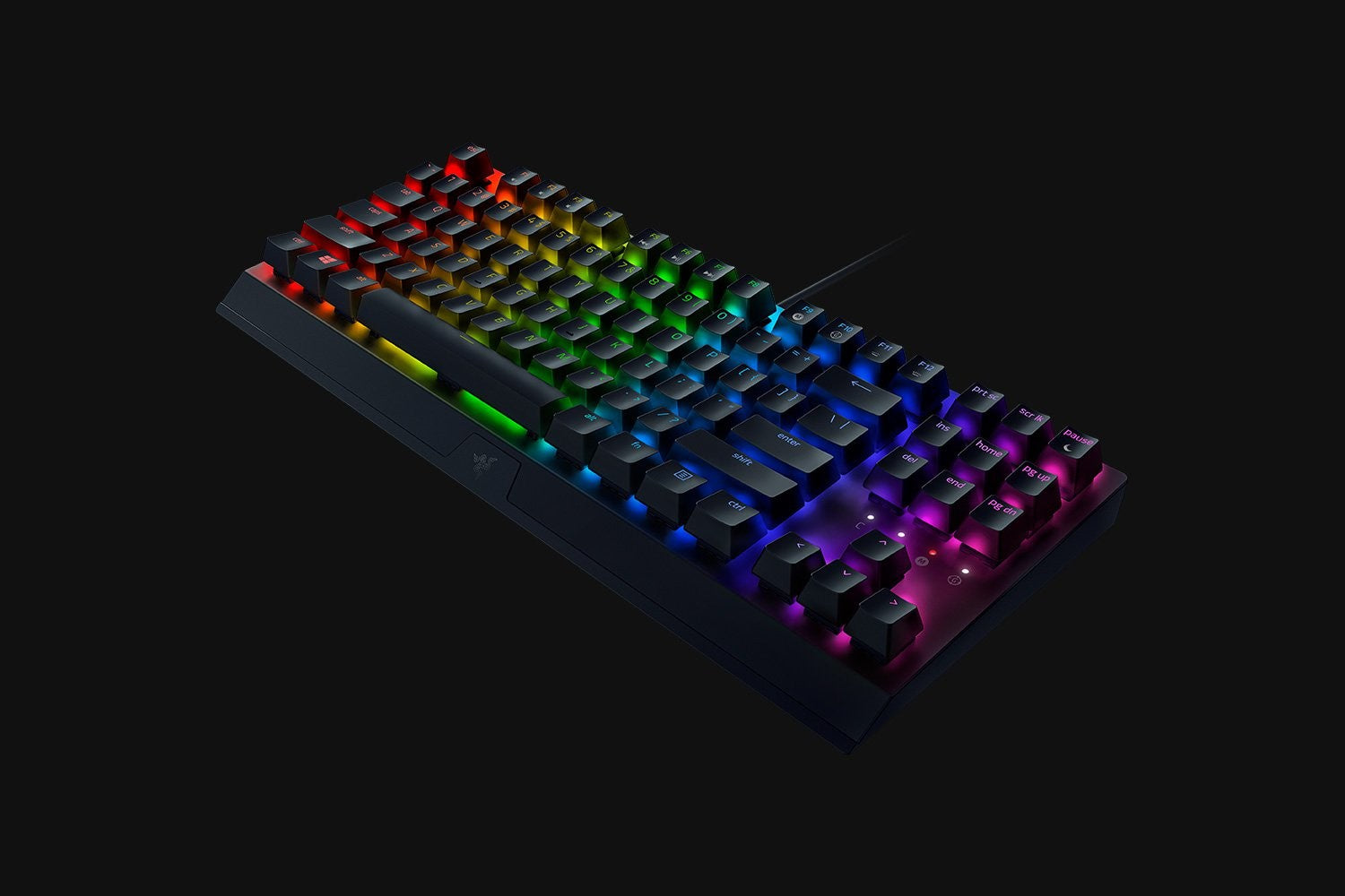 Razer Blackwidow V3 Tenkeyless clavier Gaming USB QWERTY Anglais américain Noir