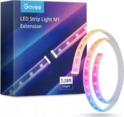 Govee H100E LED Strip Light M1 Extension 1m | Extension de bande LED | RGBIC+, compatibilité avec Matter