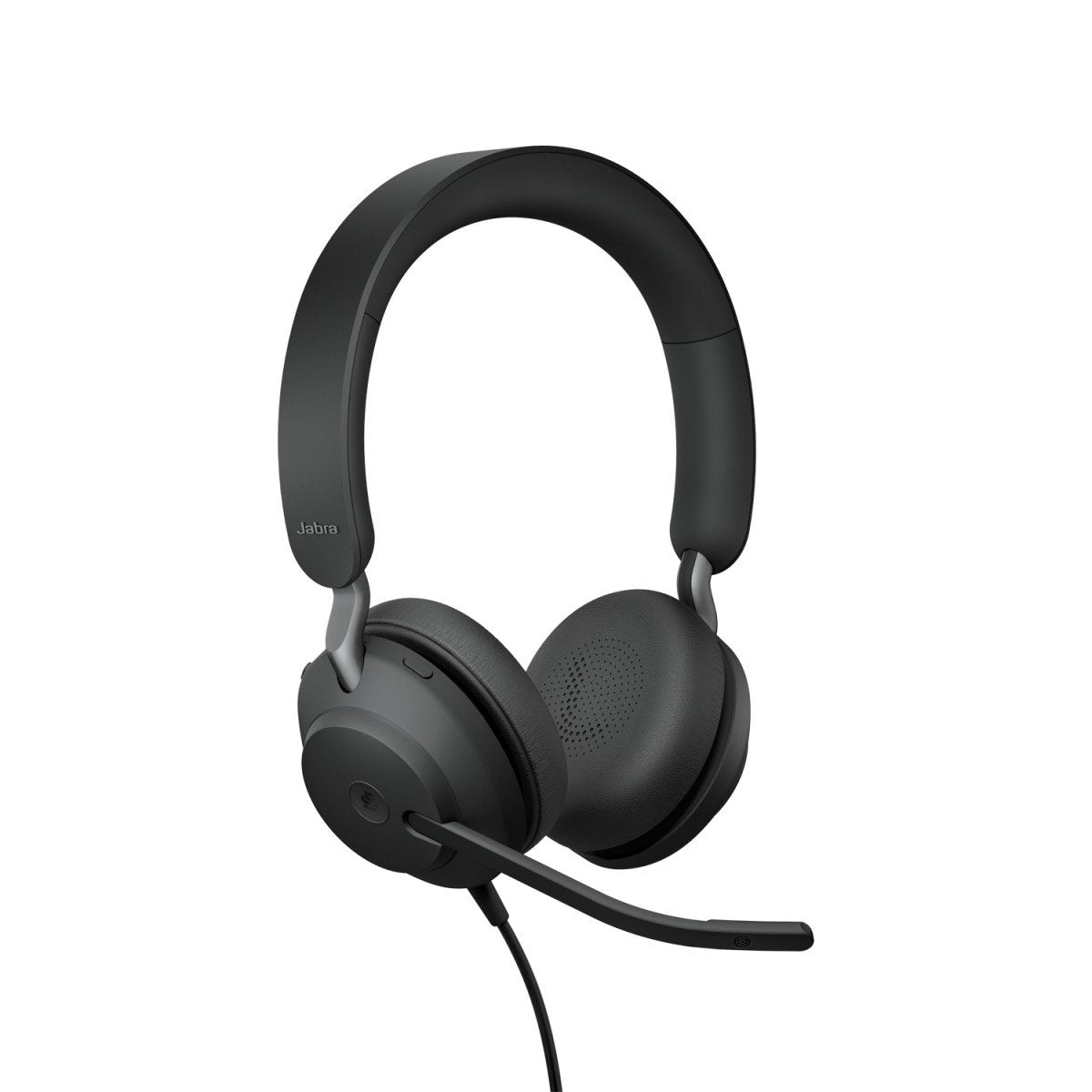 Jabra Evolve2 40, MS Stereo Casque Avec fil Arceau Bureau/Centre d'appels USB Type-A Bluetooth Noir