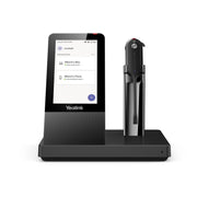 Yealink WH67 UC Sans fil Crochets auriculaires, Arceau, Minerve Bureau/Centre d'appels Bluetooth Socle de chargement Noir