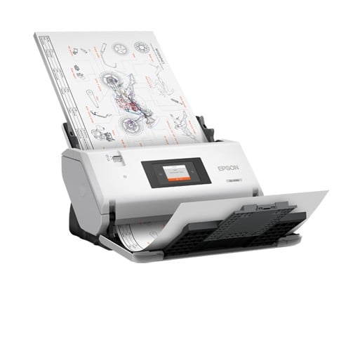 EPSON WorkForce DS-30000 Document scanner Contact Image Sensor CIS Duplex A3 600x600dpi 70ppm ADF 120sheets 30000scans/d USB 3.0