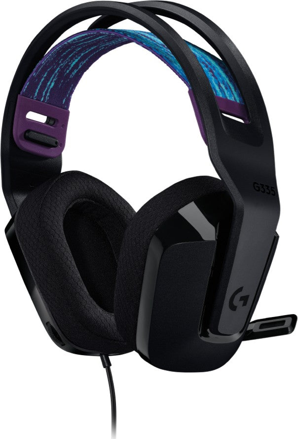 LOGITECH G335 Wired Gaming Headset - BLACK - EMEA