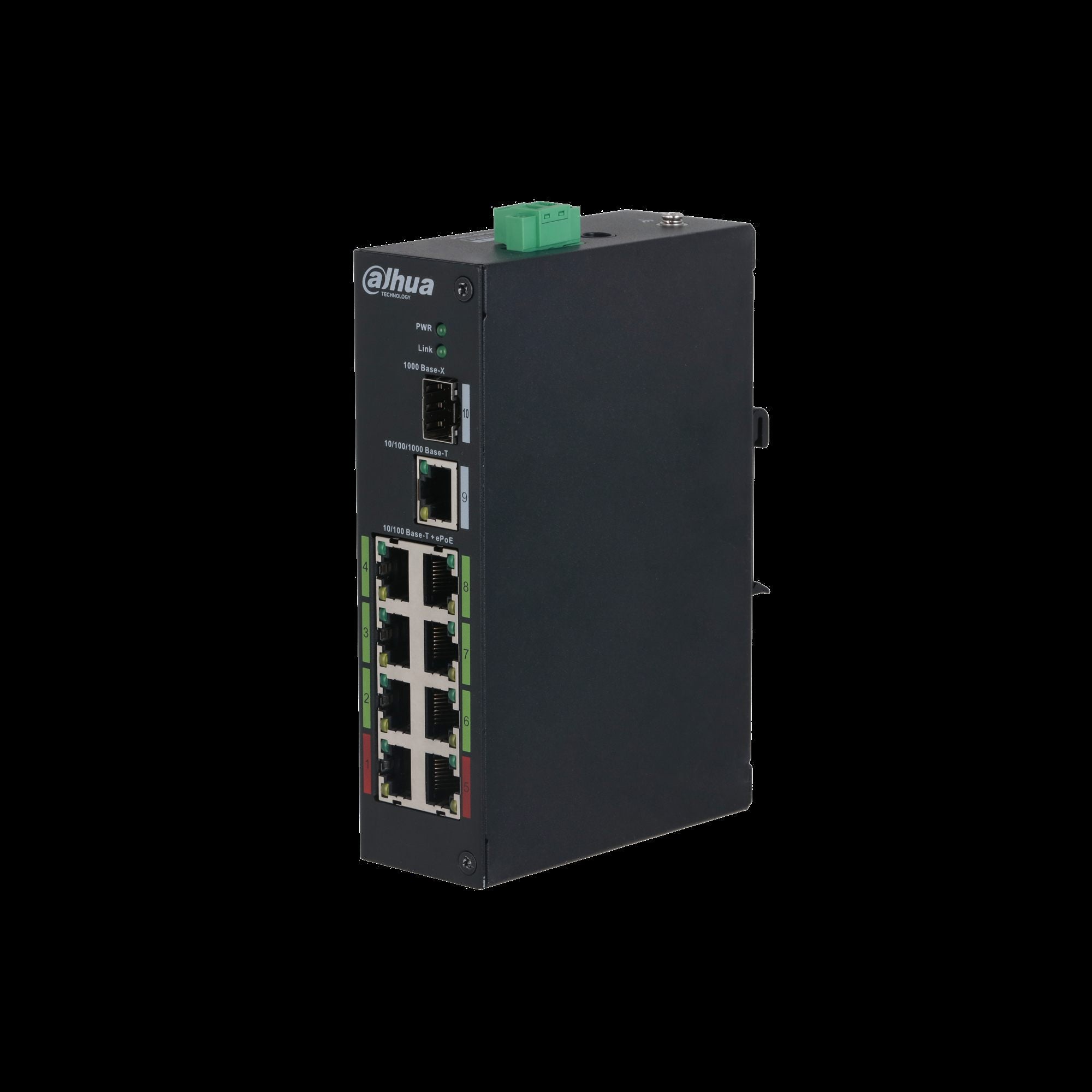 Dahua LR2110-8ET-120-V2 Commutateur non géré 10 ports avec 8 ports ePoE