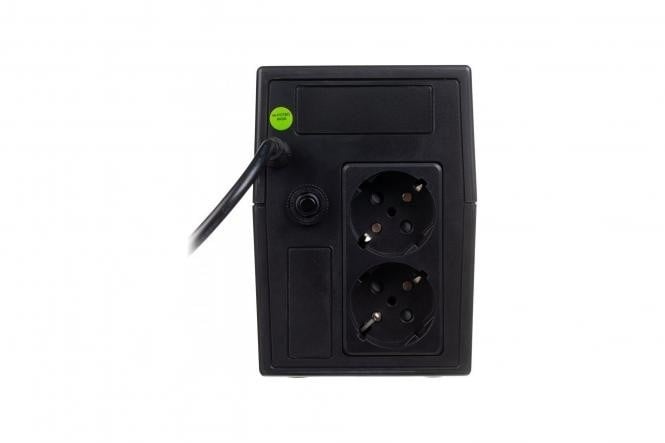 UPS Line-Interactive LCD BASIC, 600VA/360W, 1x12V/7Ah, AVR, 2x Schuko CEE 7/3