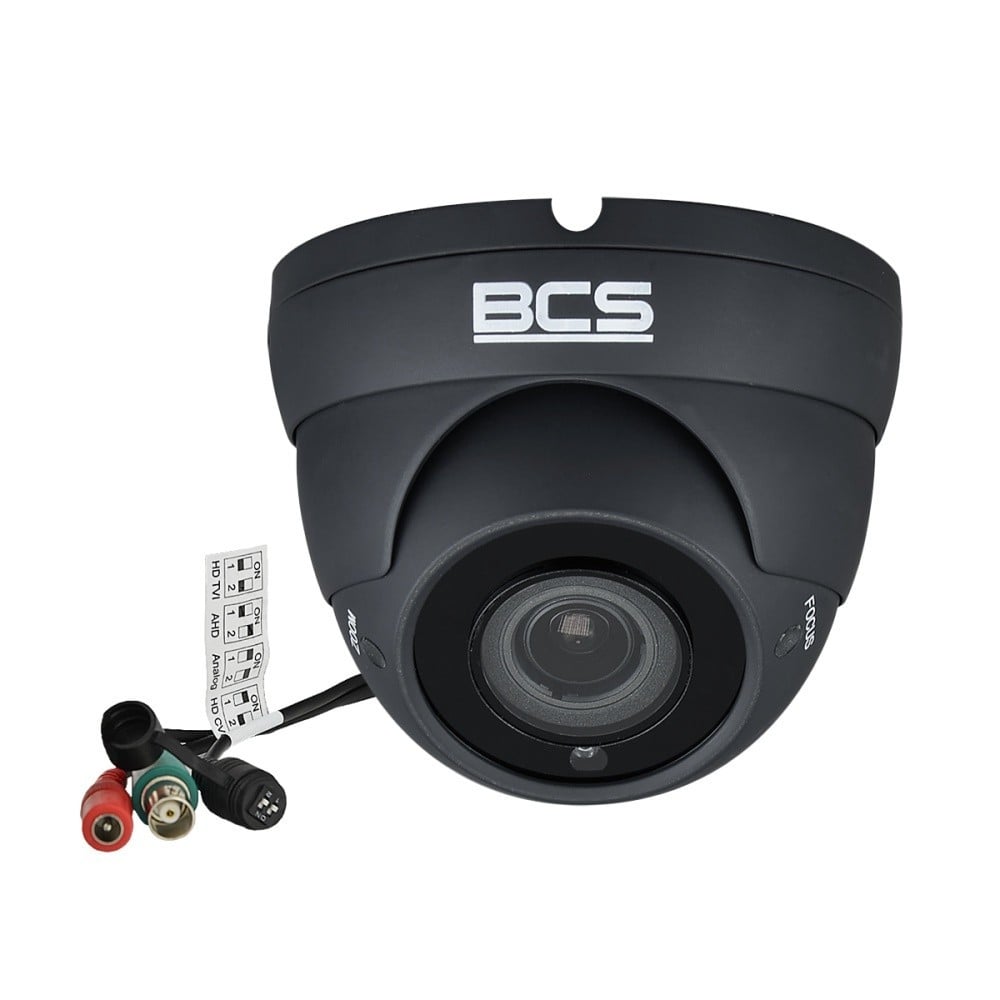 BCS BCS-EA45VR4-G(H2) Caméra dôme AnalogHD 5MP avec objectif varifocal et boîtier IP66