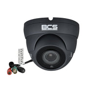 BCS BCS-EA45VR4-G(H2) Caméra dôme AnalogHD 5MP avec objectif varifocal et boîtier IP66