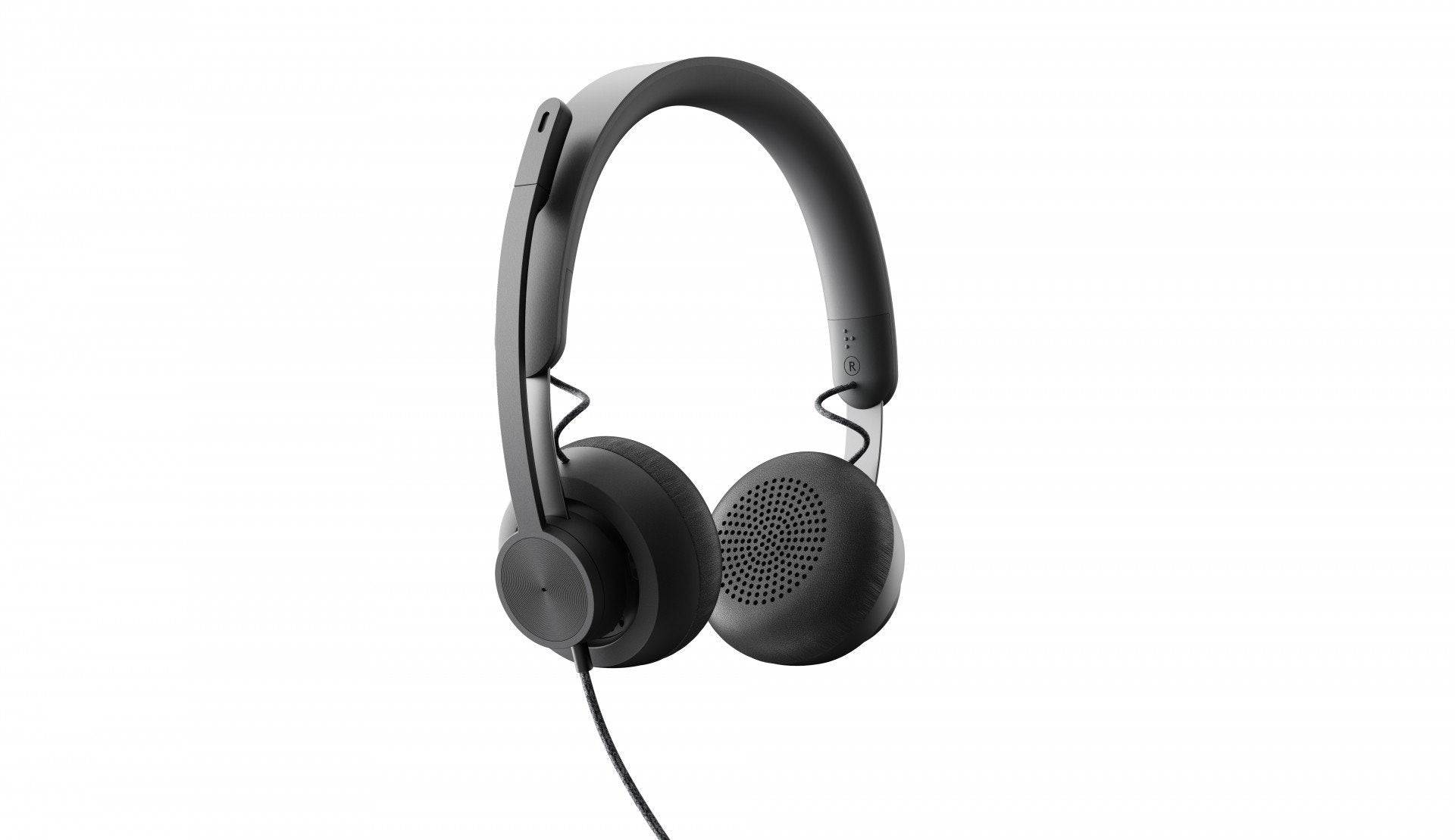 LOGITECH Zone Wired MSFT Teams Headset on-ear wired USB-C graphite Certified for Microsoft Teams