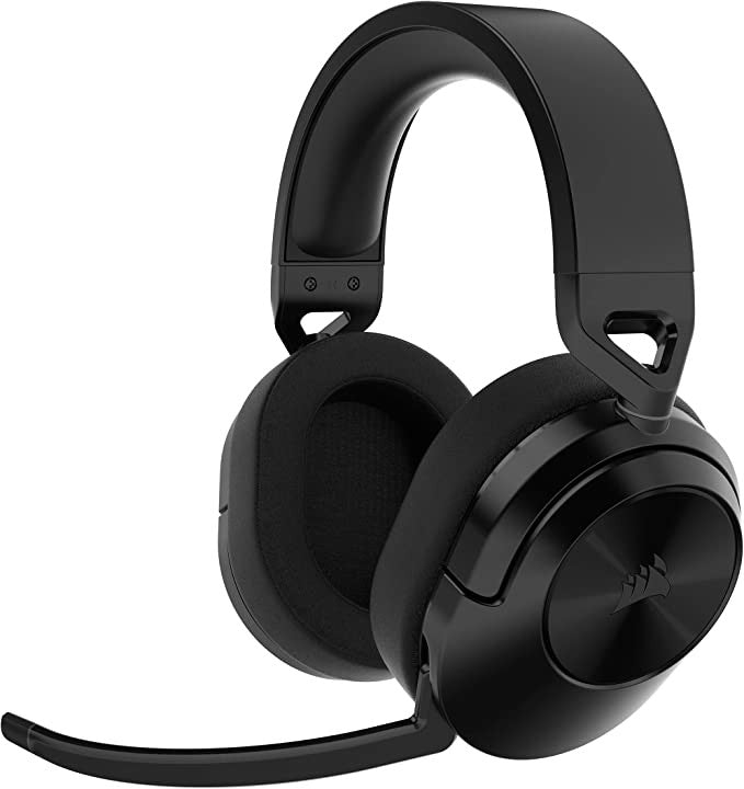 Corsair HS55 WIRELESS Casque Sans fil Arceau Gaming Bluetooth Noir, Charbon