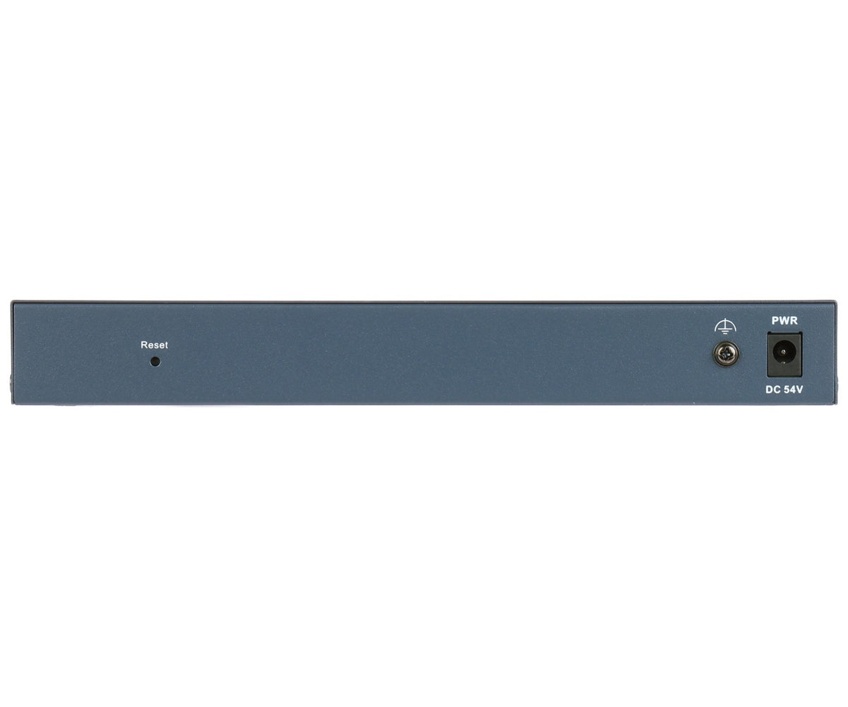 Hikvision DS-3E1310HP-EI(B) commutateur réseau Géré Fast Ethernet (10/100) Connexion Ethernet, supportant l'alimentation via ce port (PoE) Gris