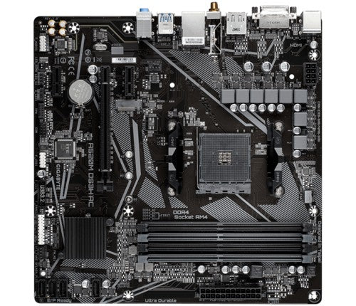GIGABYTE A520M DS3H AC carte mere AMD A520 Emplacement AM4 micro ATX